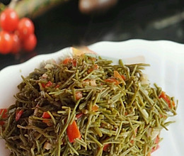 #夏日凉拌菜#——凉拌菱角藤的做法