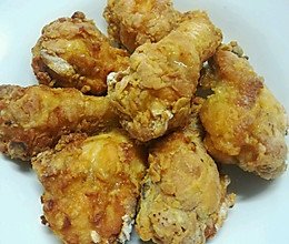 无油炸鸡的做法