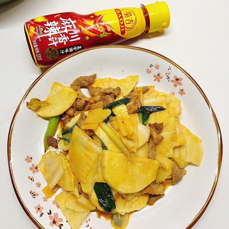 川味冬笋炒肉的做法
