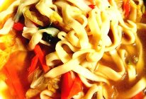 白菜炝锅面的做法