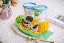 巧克力酸奶冰淇淋船的做法