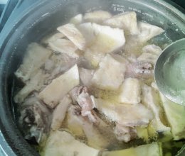 榴莲炖鸡的做法