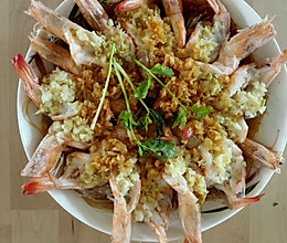 粉丝开背虾的做法