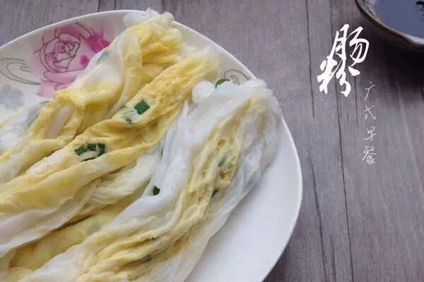 广东肠粉 鸡蛋肠粉的做法