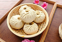 #母亲节，给妈妈做道菜#荠菜大包子的做法