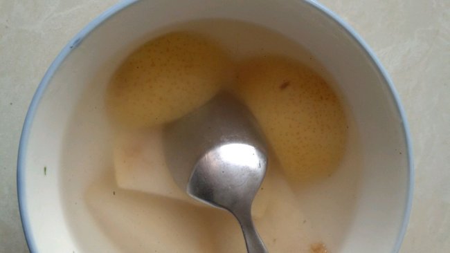 冰糖酸梨水的做法