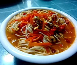 鸡蛋面的做法