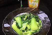 #太太乐鲜鸡汁玩转健康快手菜#鲜鸡汁蒜蓉炒上海青的做法