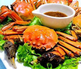 清蒸河蟹#宴客拿手菜#的做法