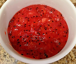 自制草莓火龙果果酱的做法