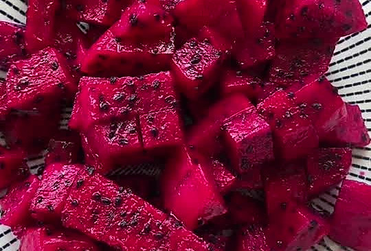 火龙果果冻的做法