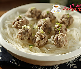 萝卜丝蒸丸子的做法