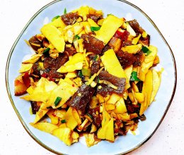 冬笋腊肉红薯豆腐的做法