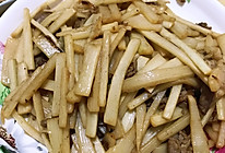 笋片炒肉的做法