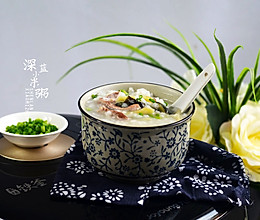 皮蛋瘦肉粥#铁釜烧饭就是香#的做法