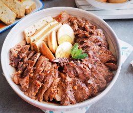 #肉食主义#潮汕卤水香干牛腱子卤蛋的做法