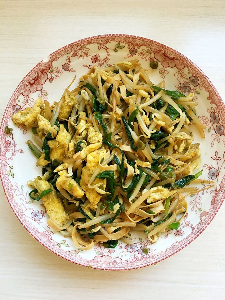 炒合菜的做法