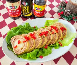#味达美年味小馆#如意豆腐卷的做法