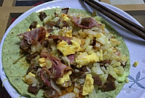 中华菜煎饼的做法