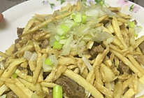 冬笋炒肉的做法