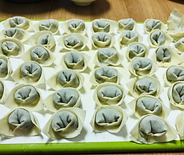 荠菜馄饨的做法