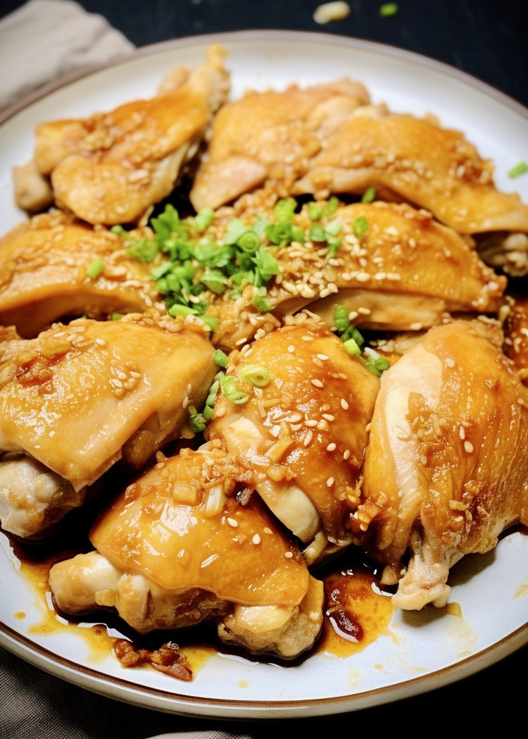 蒜香黄油脆皮鸡，外酥里嫩太好吃了～的做法