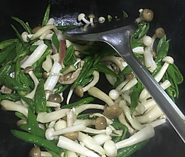 菌菇小炒的做法