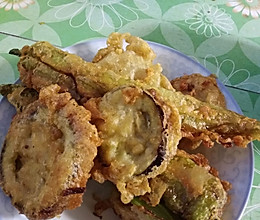 耦合，茄合，土豆合，辣椒合，炸鱼的做法