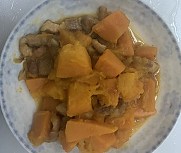 肉炒金瓜的做法