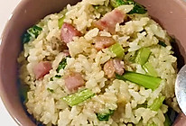 鲜香腊肉菜饭，一口气干两大碗，外婆说多吃才能长高哦～的做法