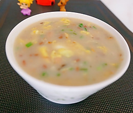 花生咸汤的做法