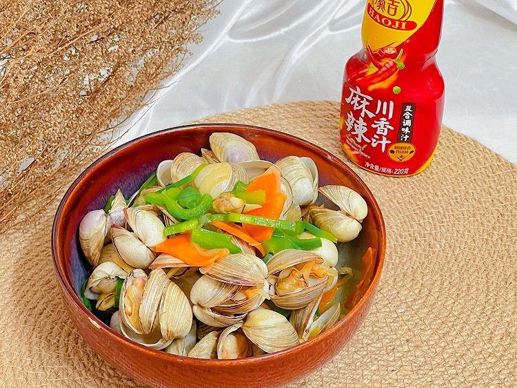 川香辣炒蚬子的做法
