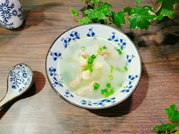 冬瓜干贝瘦肉汤的做法
