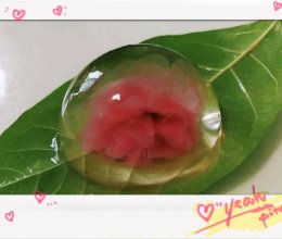 樱花水信玄饼的做法
