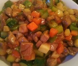 什锦肉丁的做法