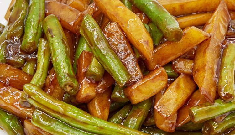 刀豆炒土豆的做法