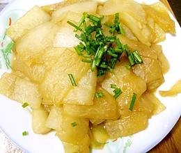 清炒冬瓜片的做法