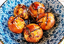 章鱼烧（午餐火腿）的做法