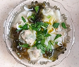 香菜猪肉馄饨的做法