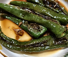 虎皮辣椒的做法