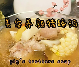美容养颜猪蹄汤的做法