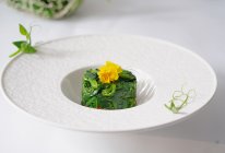 #鸡汁入家宴 感恩正当“食”#鸡汁拌豌豆尖的做法