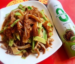 #纳福汇轻松喷出美味#贡菜凉拌百叶的做法