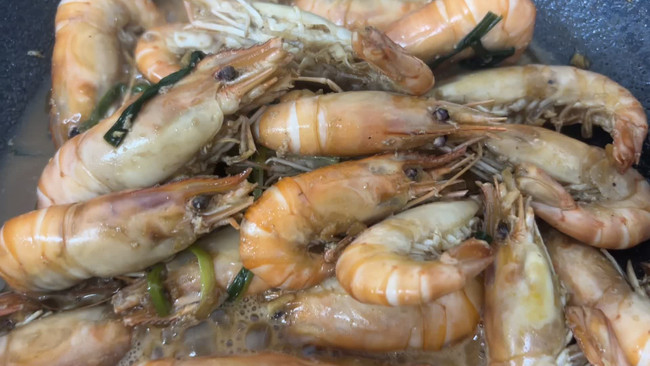 红烧大头虾的做法