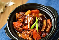 萝卜羊肉煲的做法