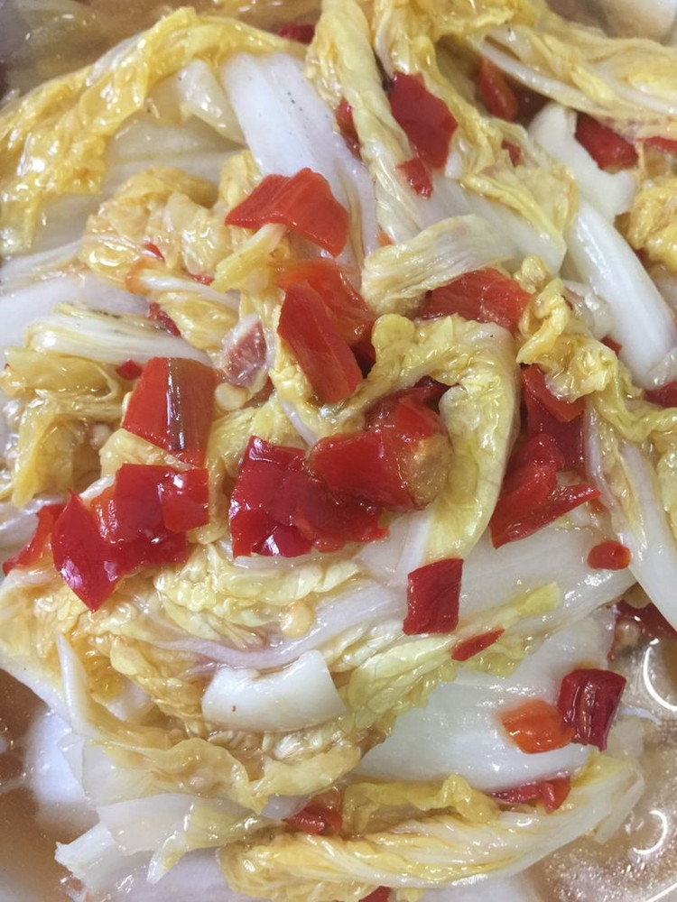 酸辣大白菜的做法