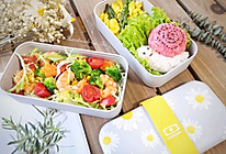 看一眼就会爱上的健康减脂便当#monbento为减脂季撑腰#的做法