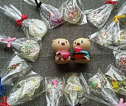圣诞棒棒糖的做法