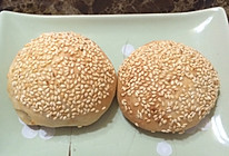 芝麻脆皮烤饼的做法
