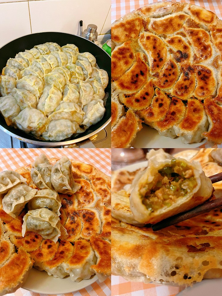 锅贴饺子—芹菜猪肉的做法